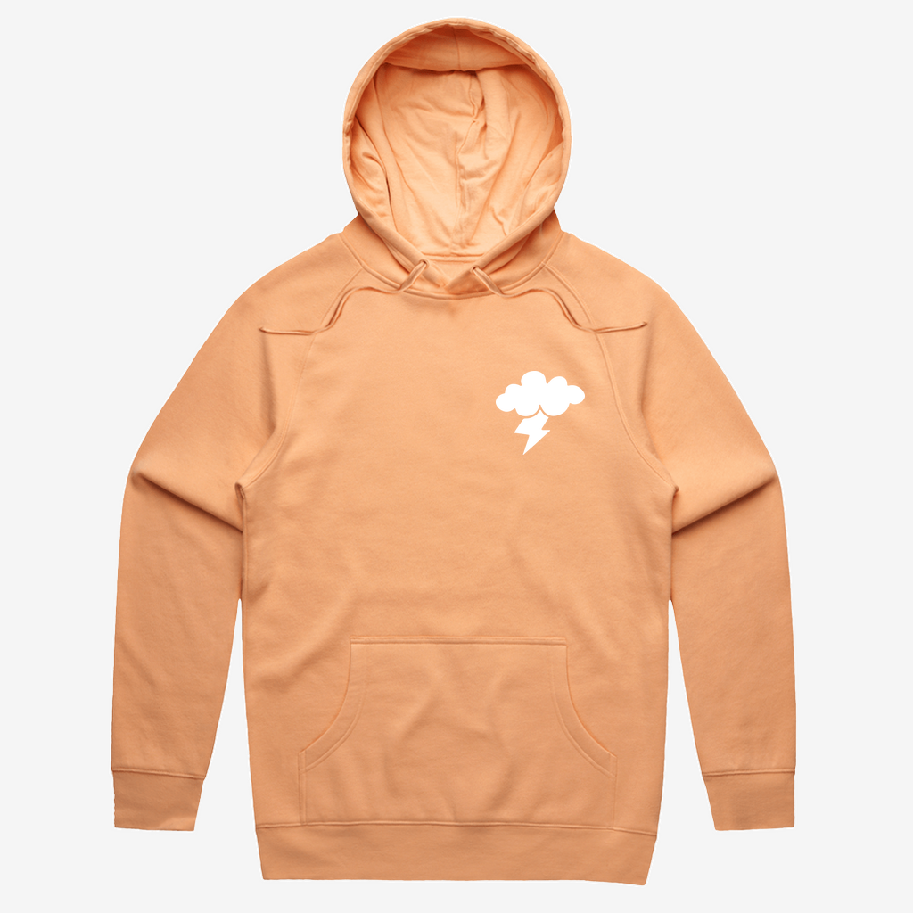 Peach hoodie best sale