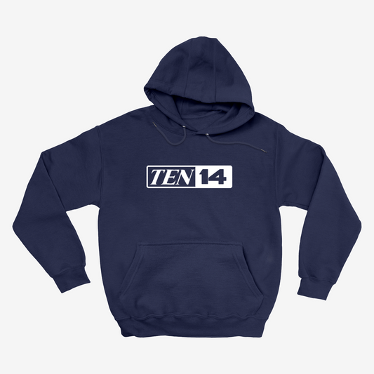 "Ten14 Mission" Navy Blue Hoodie